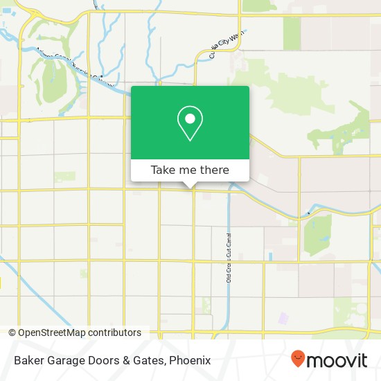 Baker Garage Doors & Gates map