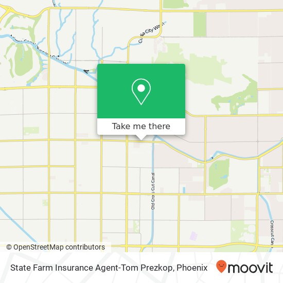 Mapa de State Farm Insurance Agent-Tom Prezkop