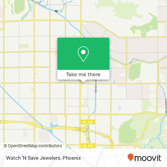 Watch 'N Save Jewelers map