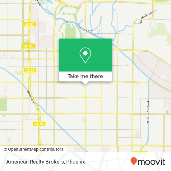 American Realty Brokers map