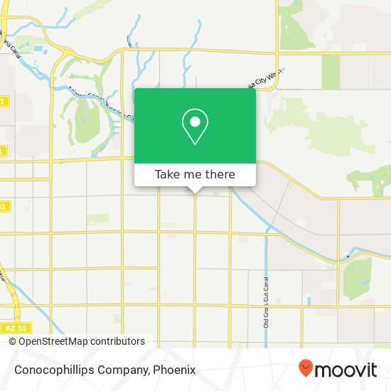 Conocophillips Company map