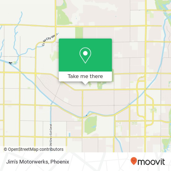 Jim's Motorwerks map