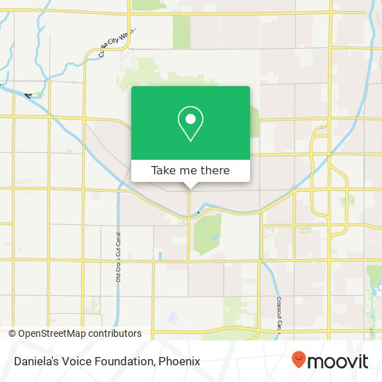 Daniela's Voice Foundation map