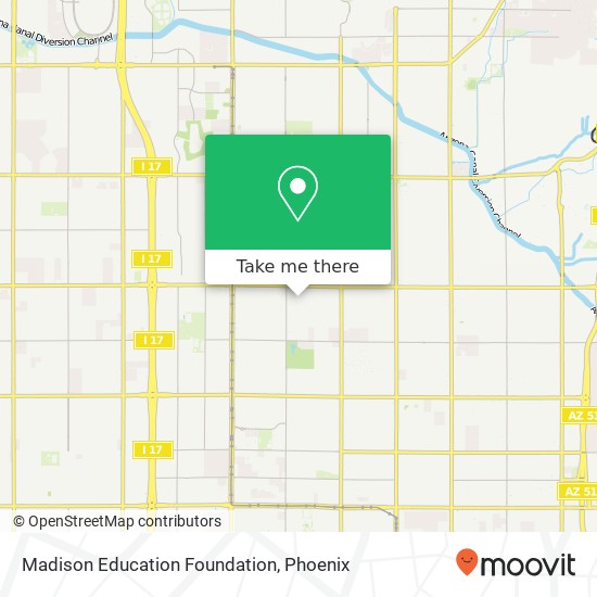 Madison Education Foundation map