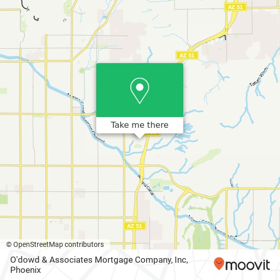 O'dowd & Associates Mortgage Company, Inc map