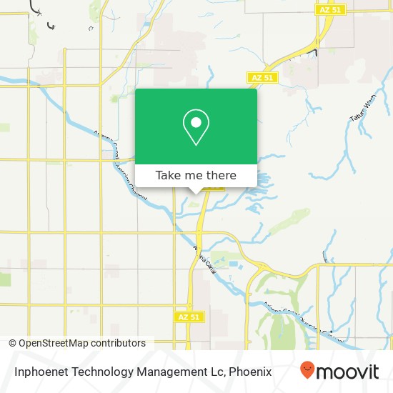 Inphoenet Technology Management Lc map