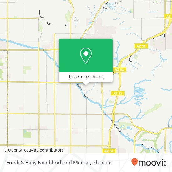 Fresh & Easy Neighborhood Market map