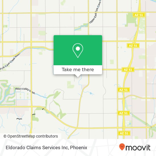 Eldorado Claims Services Inc map