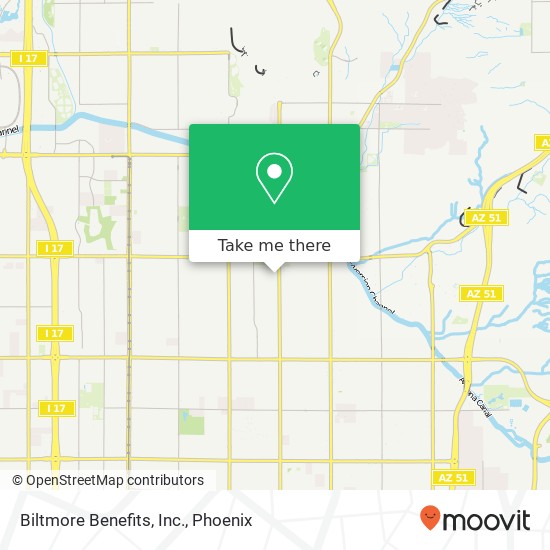 Biltmore Benefits, Inc. map