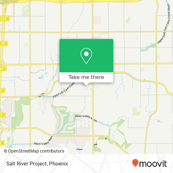 Salt River Project map