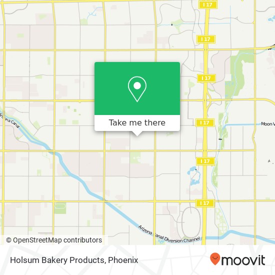 Holsum Bakery Products map