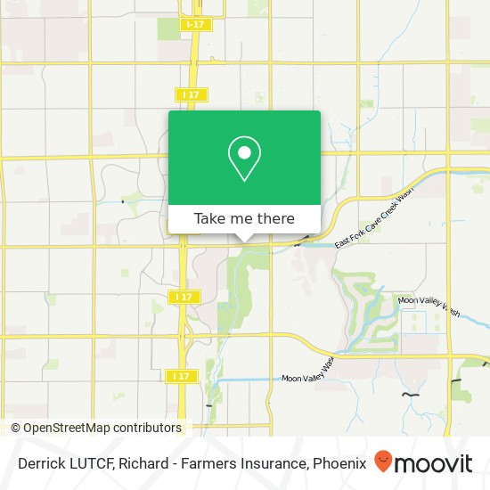 Derrick LUTCF, Richard - Farmers Insurance map