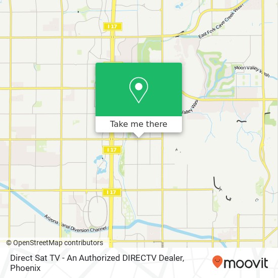 Mapa de Direct Sat TV - An Authorized DIRECTV Dealer