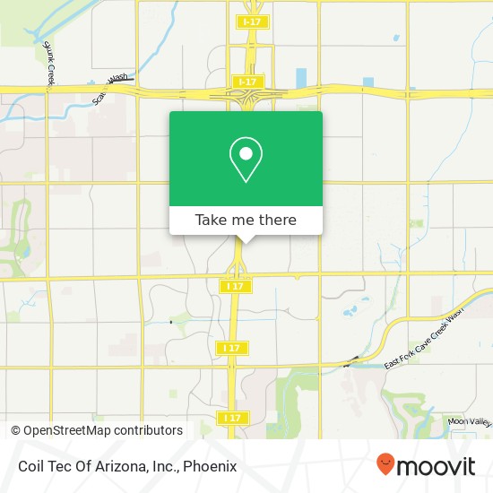 Coil Tec Of Arizona, Inc. map