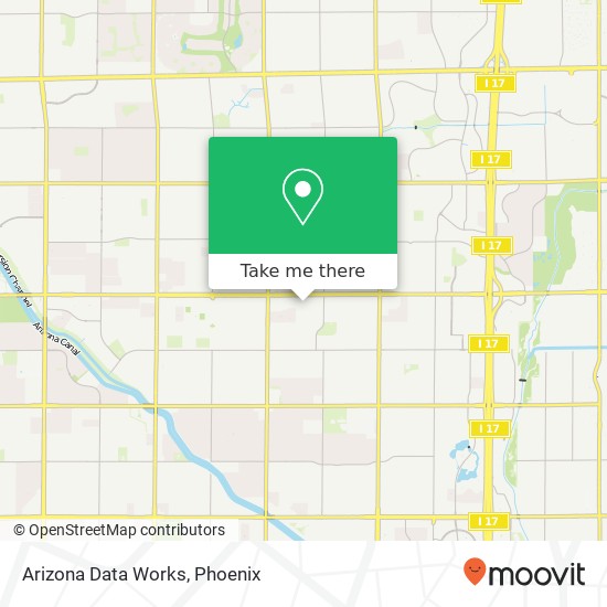 Arizona Data Works map