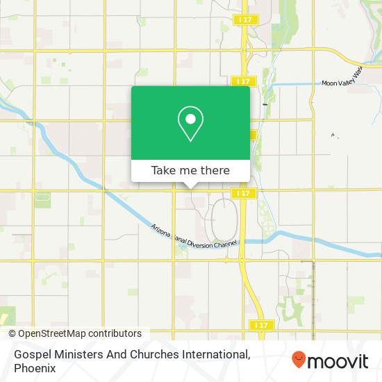 Gospel Ministers And Churches International map