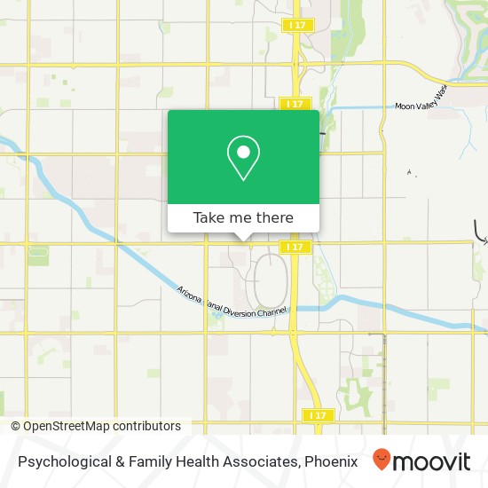 Mapa de Psychological & Family Health Associates