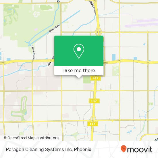 Paragon Cleaning Systems Inc map