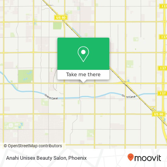 Anahi Unisex Beauty Salon map