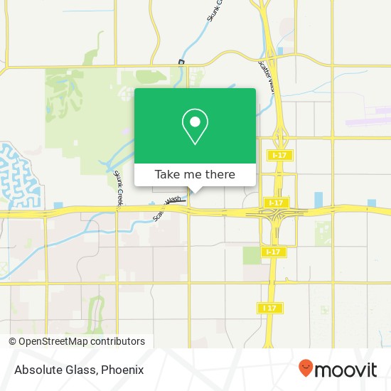 Mapa de Absolute Glass