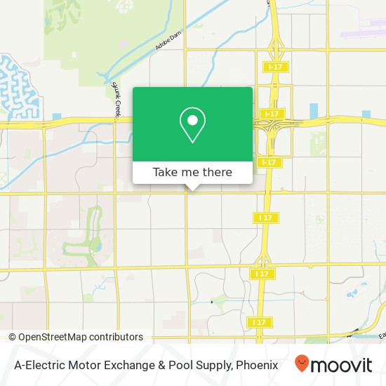 A-Electric Motor Exchange & Pool Supply map