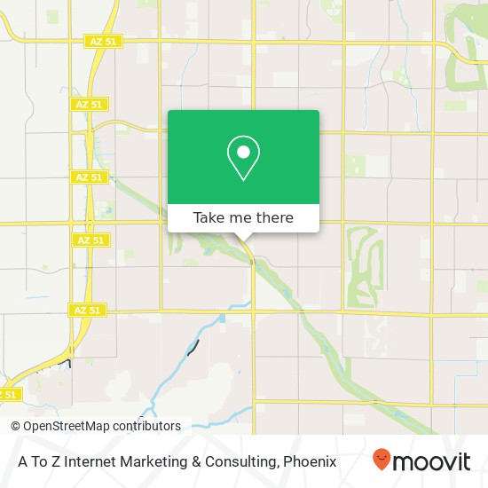 A To Z Internet Marketing & Consulting map