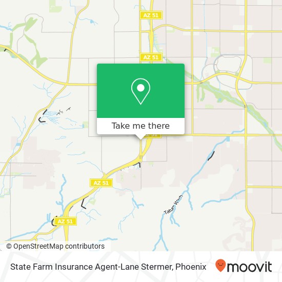 Mapa de State Farm Insurance Agent-Lane Stermer