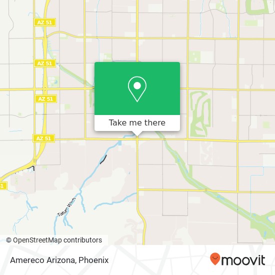 Amereco Arizona map