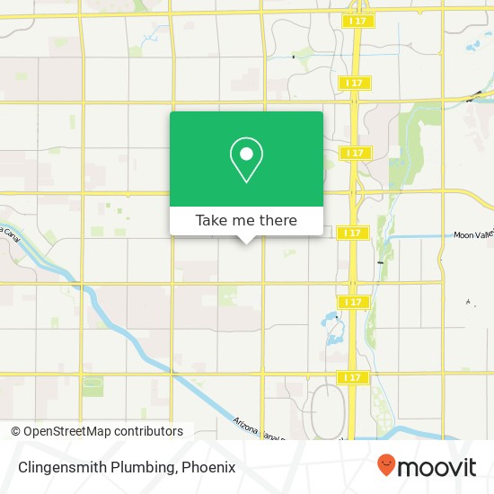 Clingensmith Plumbing map