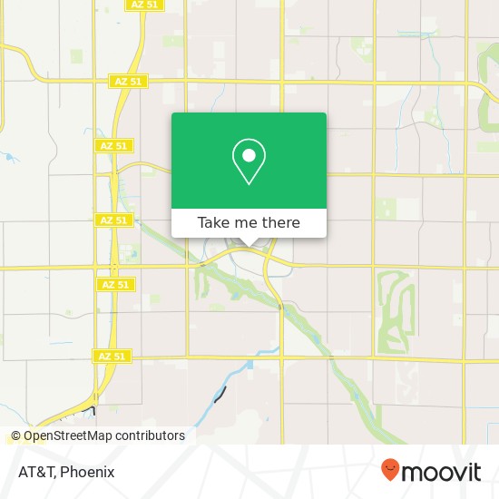 AT&T map