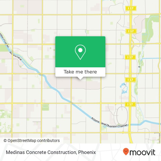 Mapa de Medinas Concrete Construction