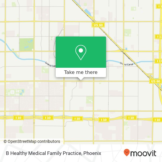 Mapa de B Healthy Medical Family Practice