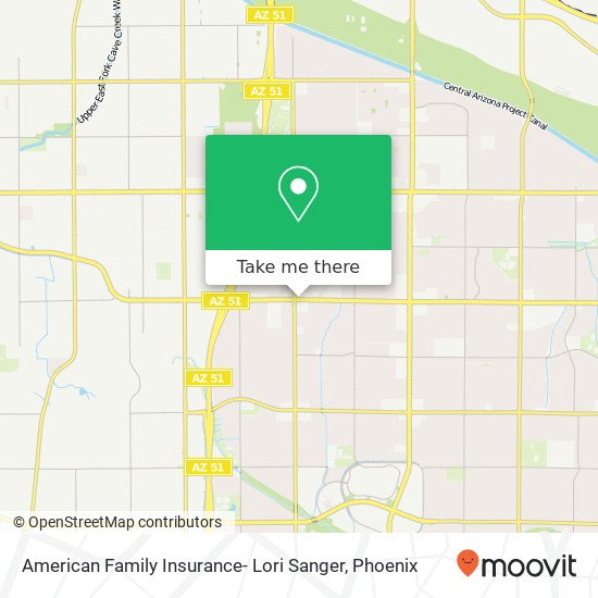 Mapa de American Family Insurance- Lori Sanger