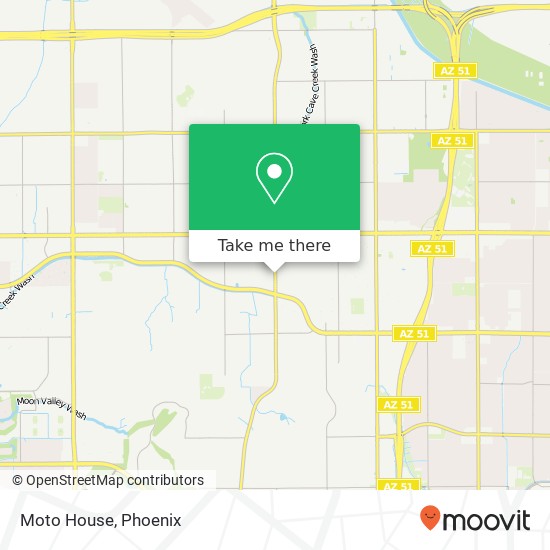 Moto House map