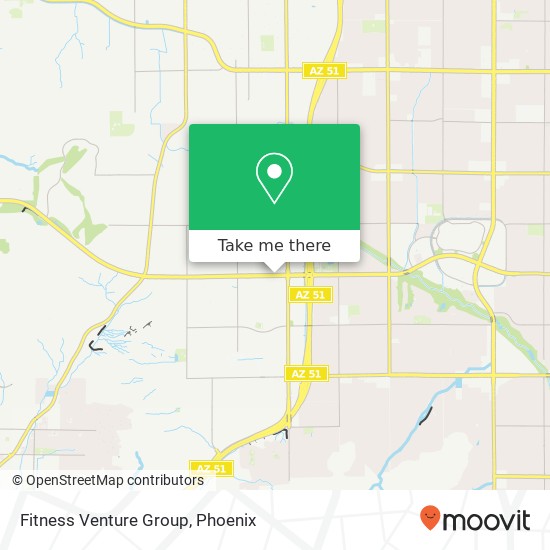 Fitness Venture Group map