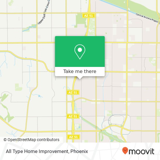 All Type Home Improvement map