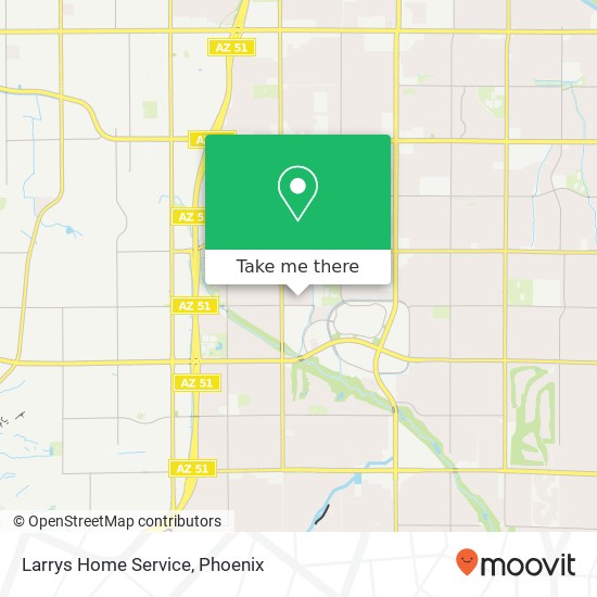 Larrys Home Service map