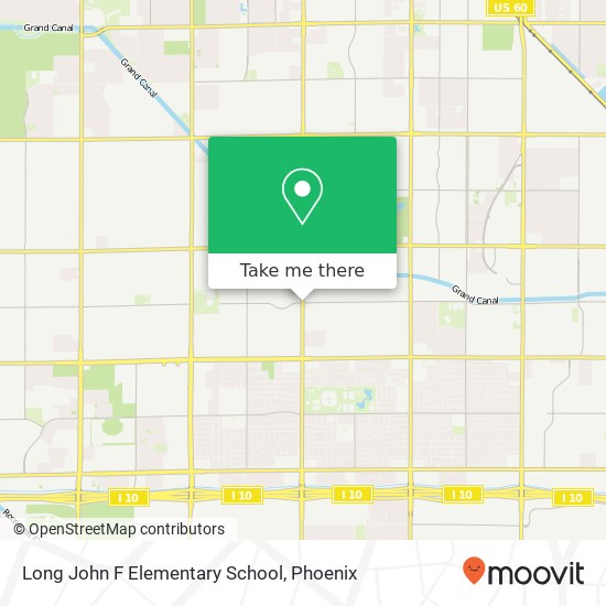 Long John F Elementary School map