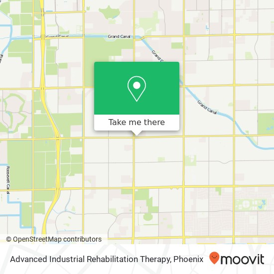 Advanced Industrial Rehabilitation Therapy map