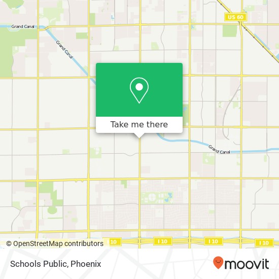 Schools Public map