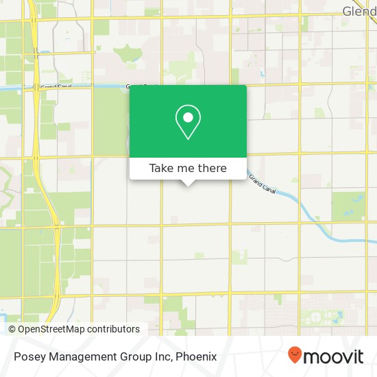 Posey Management Group Inc map