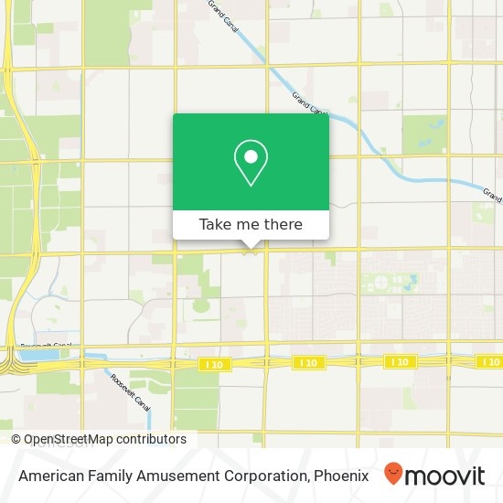 Mapa de American Family Amusement Corporation