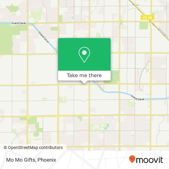 Mo Mo Gifts map