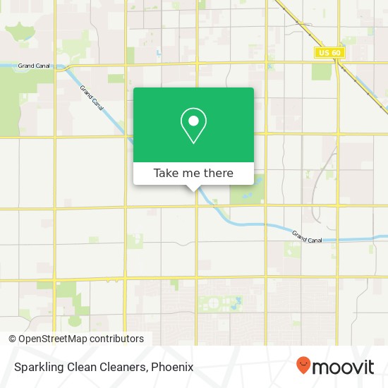 Sparkling Clean Cleaners map