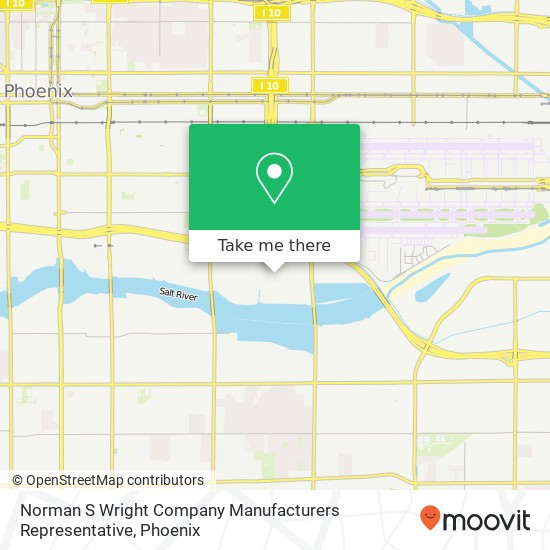 Mapa de Norman S Wright Company Manufacturers Representative