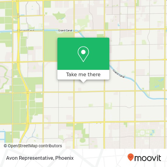 Avon Representative map