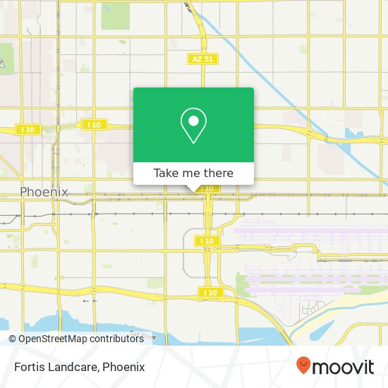 Mapa de Fortis Landcare