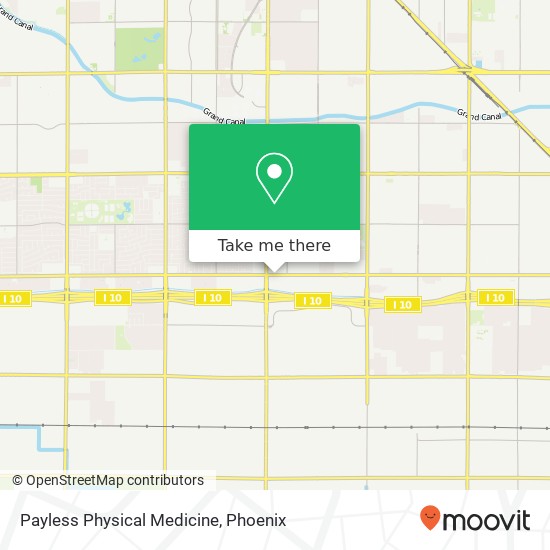 Payless Physical Medicine map