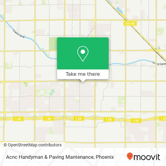 Acnc Handyman & Paving Mantenance map