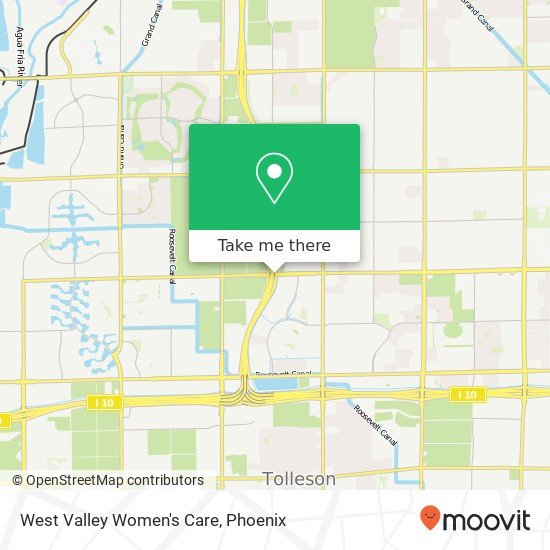 Mapa de West Valley Women's Care